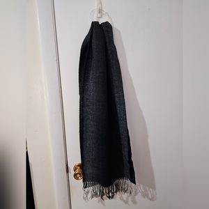 Black gradient colored scarf